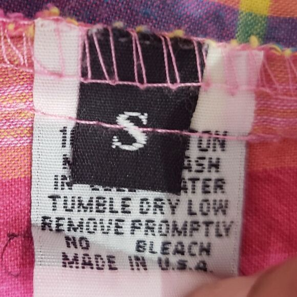 JAK Long sleeved checkered colorful shirt - Picture 5 of 8